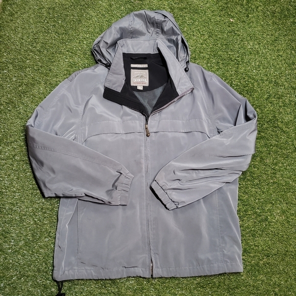 Pacific Trail Other - Pacific Trail Mens Black Full ZipRemovable Hooded Lined Jacket Size Medium H1